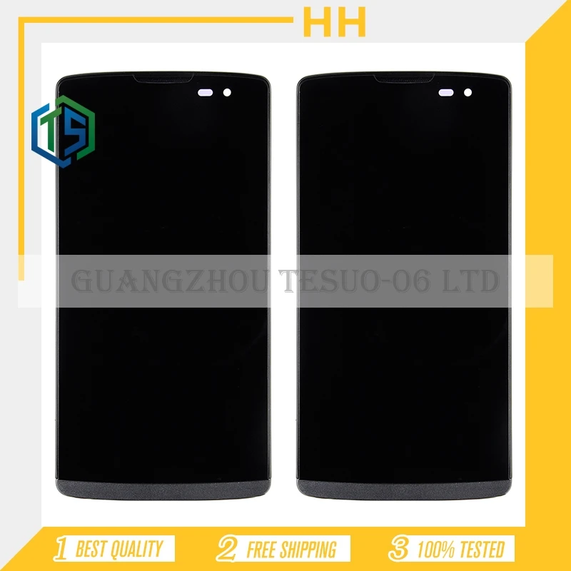 manufacturer 4.5&quot HH For LG Leon H340N H340 H326 MS345 H345 Assembly LCD Display Touch Screen Digitizer+frame 1pcs FreeShipping |