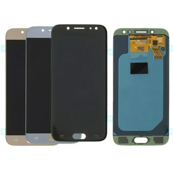 

100% WORK OLED LCDs For Samsung Galaxy J7 Pro 2017 J730 J730F LCD Display Touch Screen Digitizer Assembly Brightness Control