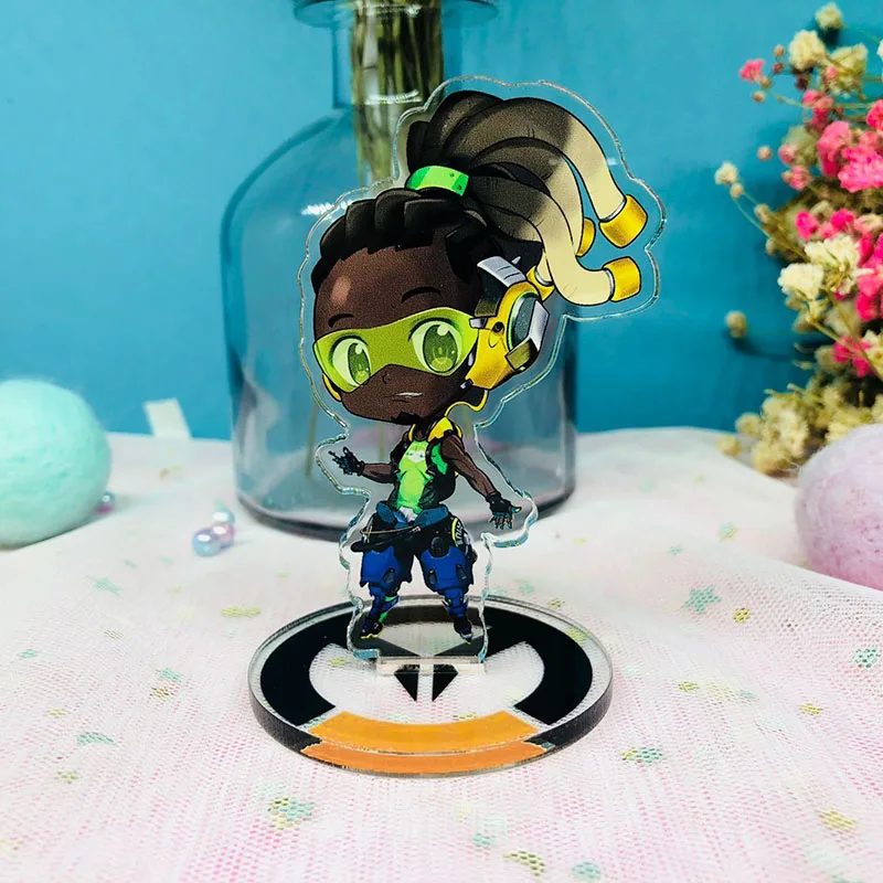 8 см игры акриловые прозрачные украшения 3D Artware милосердие Widowmaker Tracer шарм хороший подарок для Вентилятор Сувенир серии 2
