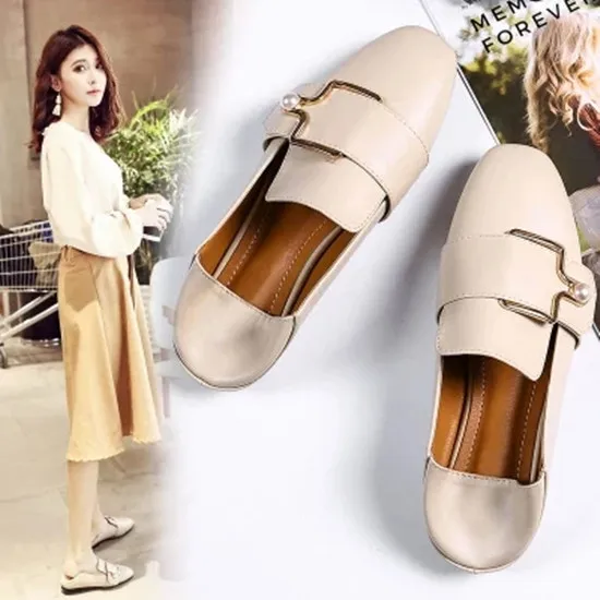 

loafers shoes fashion women flats casual women shoes leather shoes autumn scarpe donna sneakers slimming slip on shoes rubber 39