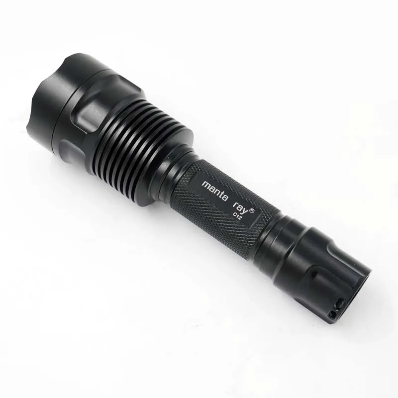 Cree XP-L HI V3 AMC7135 светодиодный фонарик, лампа, светильник для охоты, Походов, Кемпинга, Manta Ray, черный C12 XP L, высокий ток