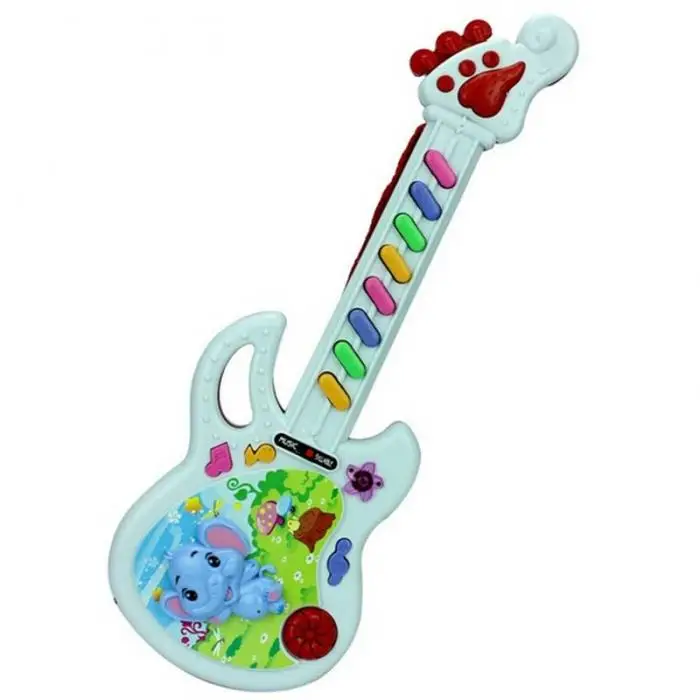 guitarra bebe 1 año