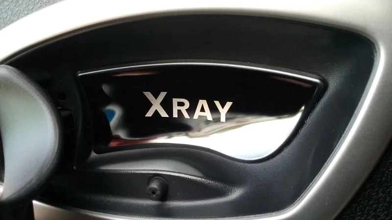 4 шт. серябряные черные чашки накладки под внутренние ручки дверей из нержавеющей стали для Lada Xray X-ray X ray Лада Икс рей Хрэй