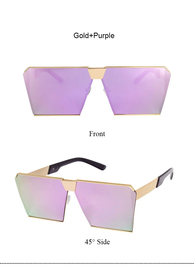 CandisGy квадратные клевые солнцезащитные очки мужские и женские плоские с зеркальным напылением Солнцезащитные очки женские очки большие негабаритные женские дропшиппинг