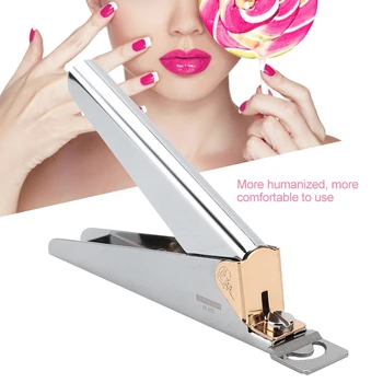 

Professional Nail Art Clipper Cutter UV Gel False Nail Tips Edge Cutters Stainless Steel U-Shape Clippers Manicure Tools