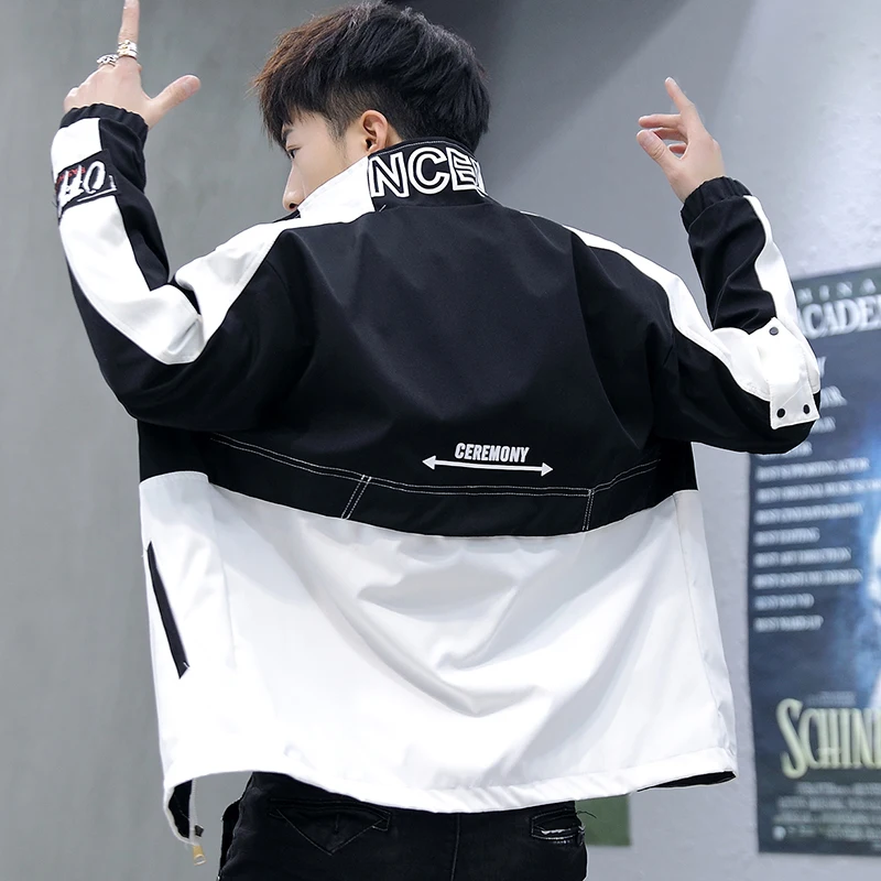 

Spring and Autumn Men's 2019 New Korean Trend Casual Baseball Wear