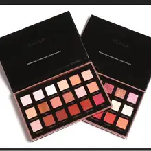 Новинка года 18 цветов Тени для век 18 г 2 цвета дополнительно мерцающий матовый легко носить долговечный