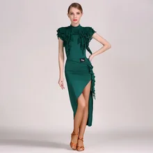 3 colors latin dance dresses for sale Dress for Latina costume for the dance costume salsa
