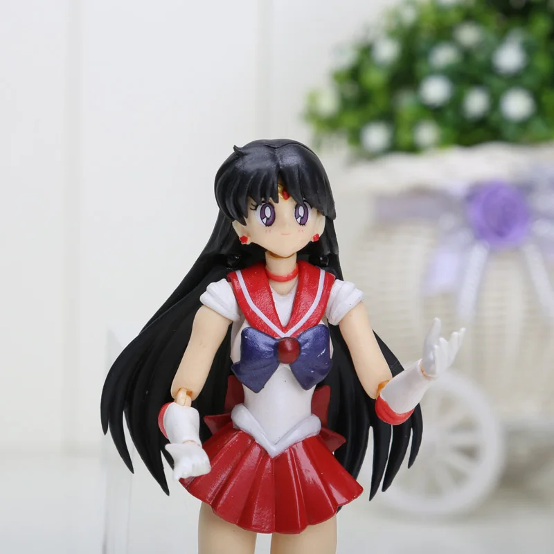 Tanie 15cm 6 cali Anime Sailor Moon rtęci Mars wenus tuxedo mask pcv figurka zabawki świąteczne prezenty