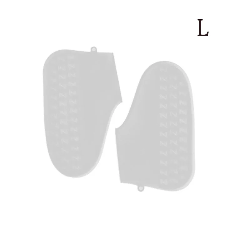 Многоразовые силиконовые чехлы водонепроницаемые нескользящие носки для дождя Защита для обуви эластичные для взрослых/детей в помещении и на открытом воздухе