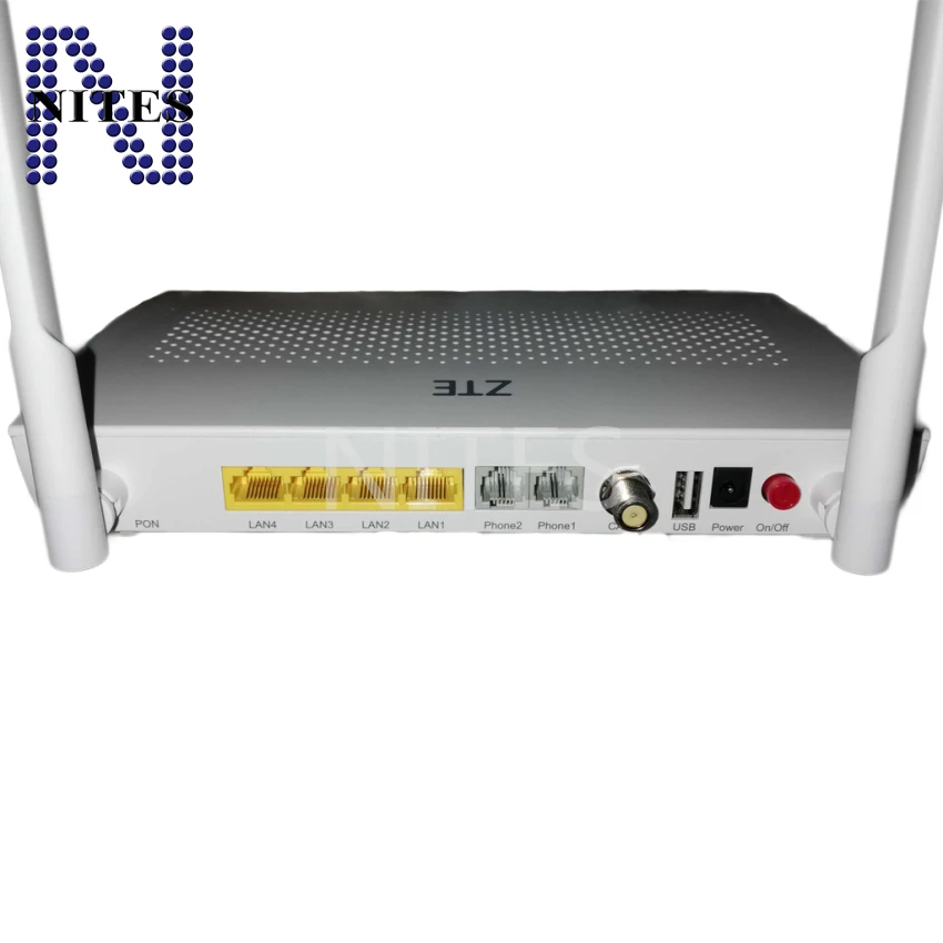 Оригинальный Новый Z TE ZXA10 F668 GPON ONT FTTH с 4GE + 2tel 1catv WIFI Ethernet порт английская прошивка