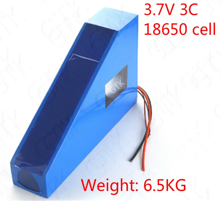 Аккумулятор Ebike 34Ah 48 V треугольный литиевый аккумулятор li ion 18650 cell 1500 W 1200 W 1450 W с Электрический перезаряжаемый скутер велосипед