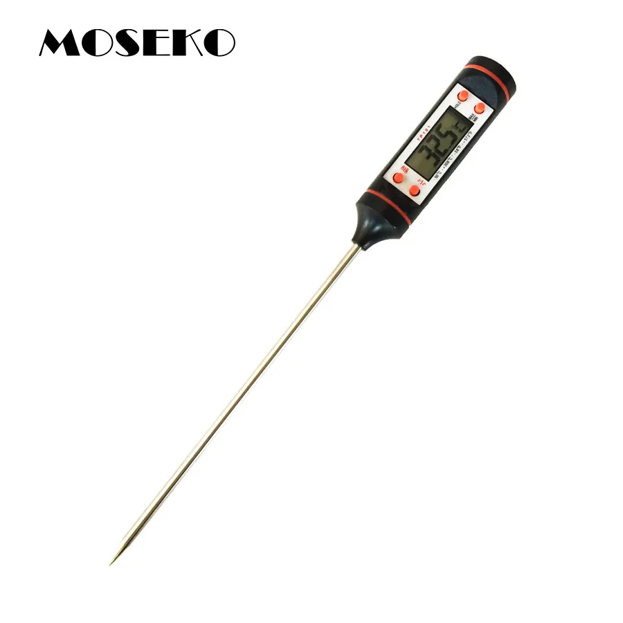 MOSEKO Kitchen Cooking font b Food b font Meat Probe Digital BBQ Thermometer Dropshipping