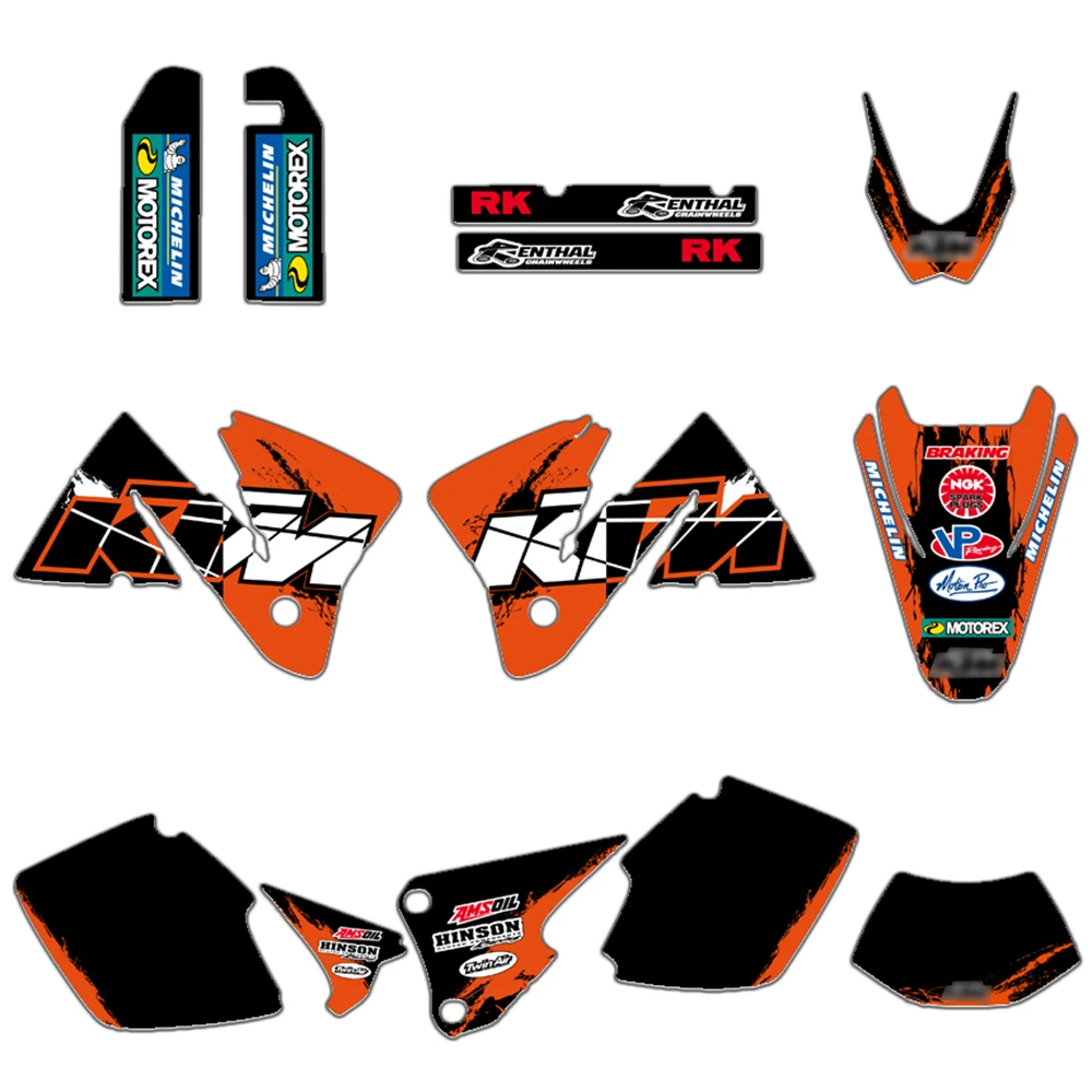 Motorcycle Accessories FITS KTM EXC 2001 2002 125 200 250 300 380 400