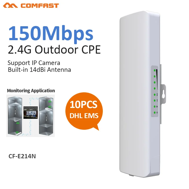 

10pc DHL Long Range WIFI Outdoor CPE WIFI Router 2.4Ghz Wireless Router Outdoor WIFI CPE Bridge Repeater Access Point Antenna AP