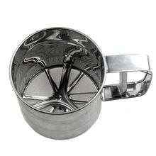 Миксер для муки из нержавеющей стали 10,5*9,5 см инструменты для выпечки торта кекса какао порошок глазурь капучино