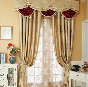 

Curtains drape bedroom purdah living room bline blackout curtain window treatment bead valance brand curtains