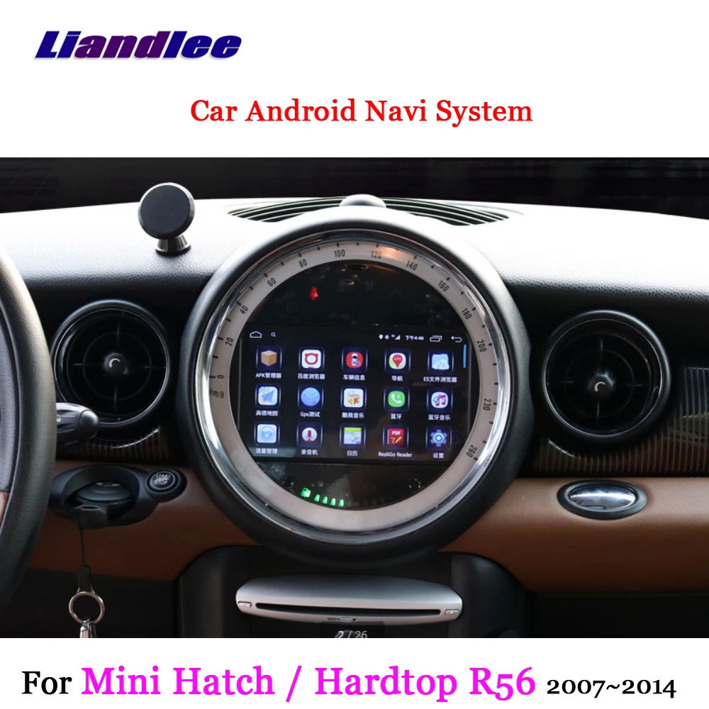 Liandlee для BMW Mini Hatch/Hardtop R56 2007~ Android Радио Стерео Carplay камера ТВ BT gps карта Navi навигация Мультимедиа