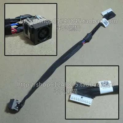 New DC Power Jack cable Socket Connector for DELL alienware 17 R2 R3 P43F 0T8DK8 T8DK8 | Компьютеры и офис