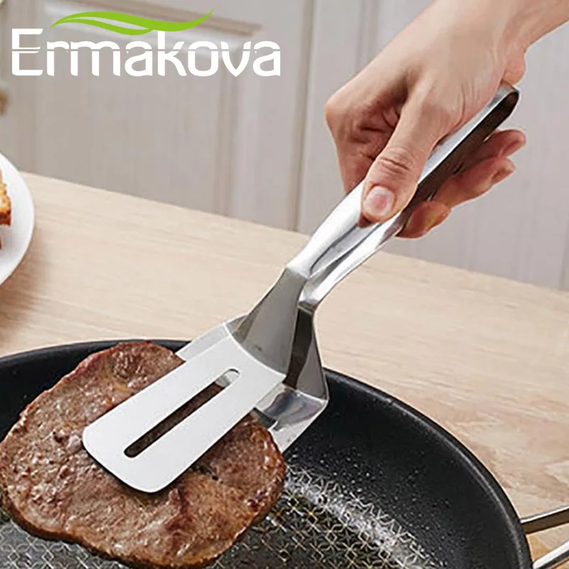 Щипцы ERMAKOVA из нержавеющей стали для барбекю лопата жареного стейка Жарки Рыбы