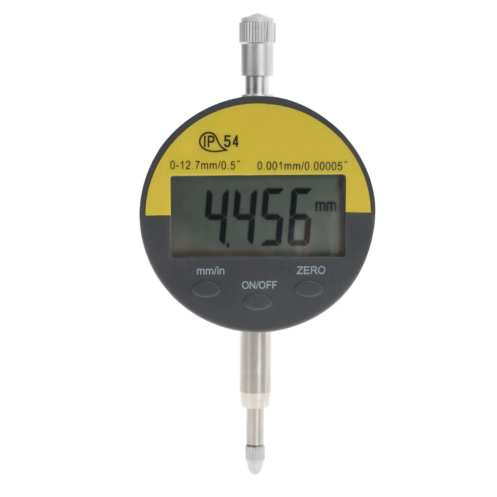 

LCD Screen Digital 0 - 12.7 Mm Length Measuring Instrument Lightweight Durable Gauging Tools For Inch And Metric Conversion