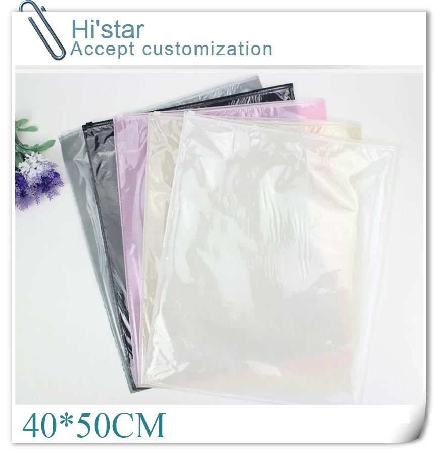 

40*50cm 20 pieces Outdoor Travel Clothing shoes Cosmetic Waterproof pouch Finishing package plastic storage bag Storage Bags