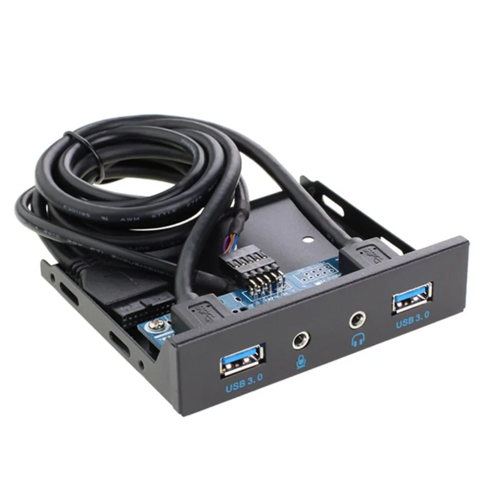 Чехол для ноутбука дисковод немного USB3.0 спереди Панель настольный компьютер мастер usb спереди Панель