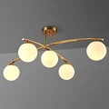 Simple post Modern glass lamp Led ceiling lights plafond lamp for home living room lights ceiling light fixture Kitchen lamps|Ceiling Lights|Lights & Lighting -