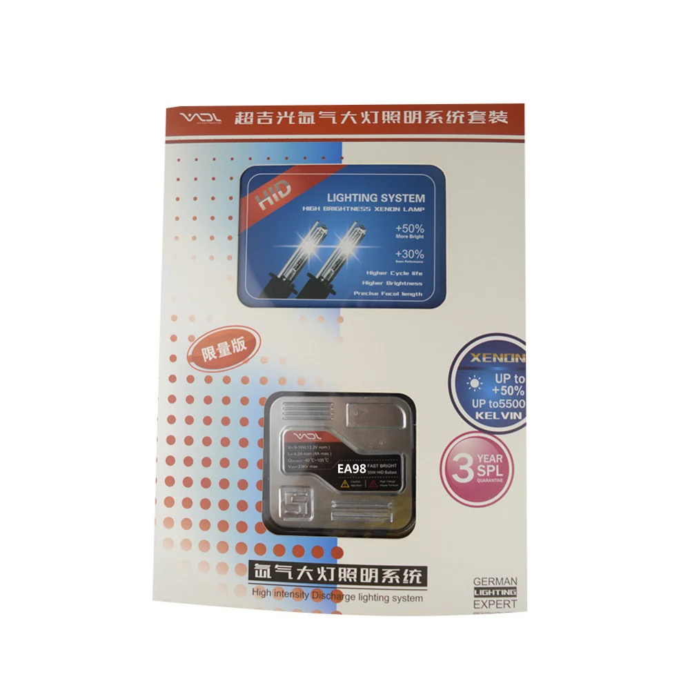 

Super Bright Auto Xenon HID Conversion Kit AC 9005 5500k Highlight Bulb 35w  Can-bus Ballast Car Hid Headlight