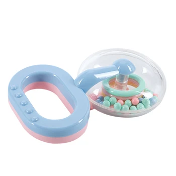 

Hand Hold Jingle Shaking Bell Lovely Hand Shake Bell Ring Baby Rattles Toys Newborn Baby 0- 12 Months Teether Toys Wheel Rattle