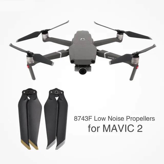 8743 низкая Шум реквизит 8743F винты для DJI MAVIC 2 PRO & ZOOM Drone