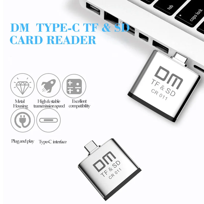 Type C card reader for Micro SD and SD card 2 in 1 USB C card reader CR011 Type C card reader for Micro SD and SD card 2 in 1 USB C card reader CR011