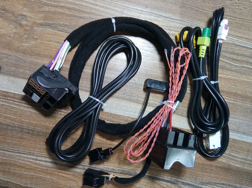 

MIB STD2 ZR NAV Discover Pro Radio Adapter Cable Wire harness For Golf 7 MK7