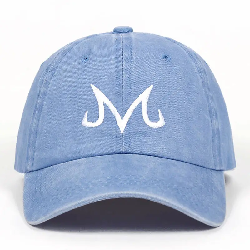 Новинка 2019 года Высокое качество бренд Majin Буу Snapback кепки хлопок потёртая бейсболка для мужчин женщин хип хоп папа кепки для гольфа
