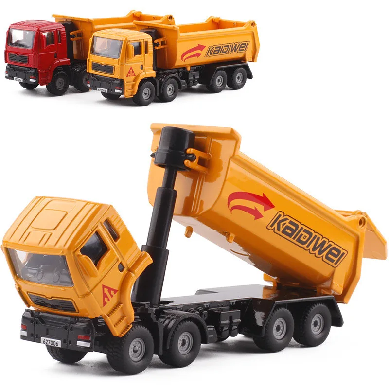  50% discount carshigh simulation engineering vehicle model1: 72 alloy Dump truckmetal castingstoy v