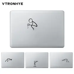 Забавный мультфильм ноутбука частичный стикер для Apple Macbook Pro воздуха retina 11 12 13 15 ноутбук ПВХ Виниловая наклейка для ноутбука