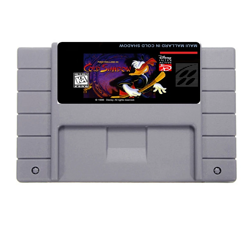 

Big Sale 16 Bit 46 Pin Super Game Card - Maui Mallard in Cold Shadow