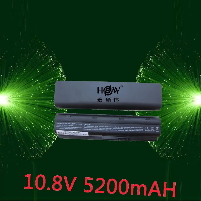

HSW 5200MAH 6CELLS NEW Laptop Batteries for HP Pavilion G4 G6 G7 CQ42 CQ32 G42 CQ43 G32 DV6 DM4 430 Batteries 593553-001 MU06
