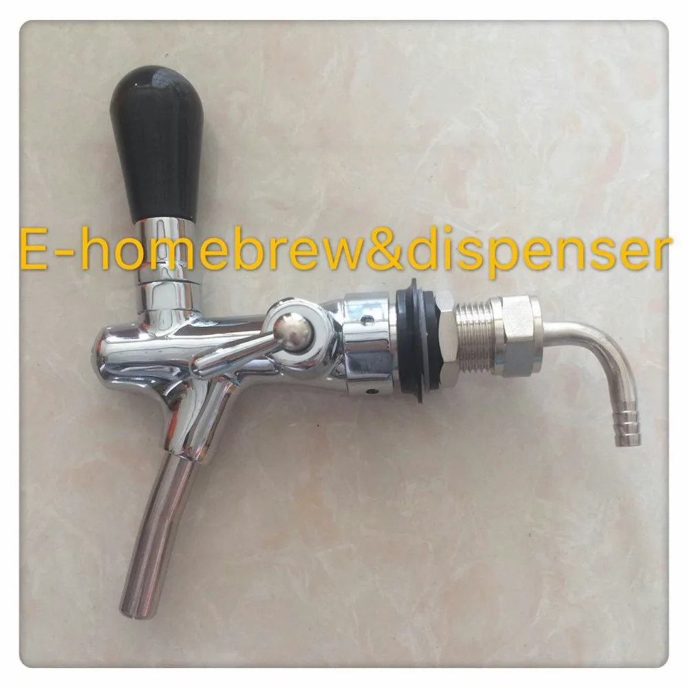 

Excellent homebrew SS inner parts beer taps ,adjustable flow control ,beer taps with compensator for homebrew and bar