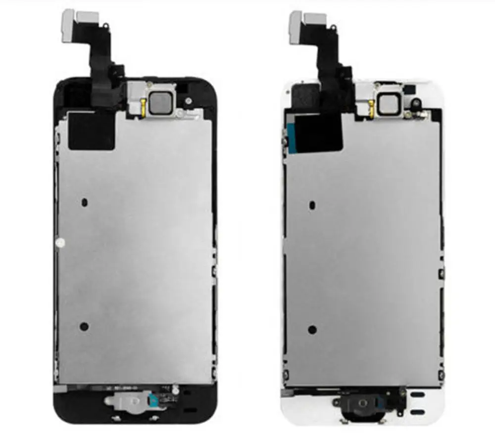 Для iphone 5S/5/5c ЖК-экран дисплей с сенсорным стеклом дигитайзер Рамка кнопкой домой +