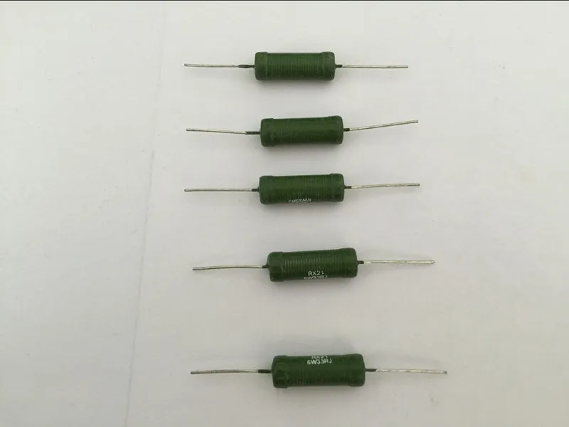 Резистор с проводной обмоткой RX21 5 Вт 100 10 кОм|resistor 5w|resistor 100pcsresistor power |