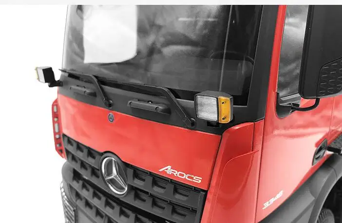 LED AROCS luminous vehicle lighting logo For 1/14 1/10 RC BENZ Actros  Body4x4 6x6 8x8Tractor 56352 56357 3363 HRAXXAS TRX4 SCX10