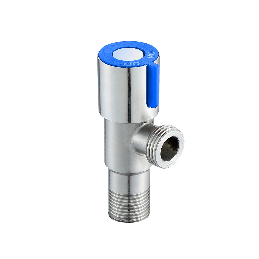 

Bathroom Angle Valve Stainless Steel Lead-free Shut Off Vavle for Toilet Kitchen Sink (Red)