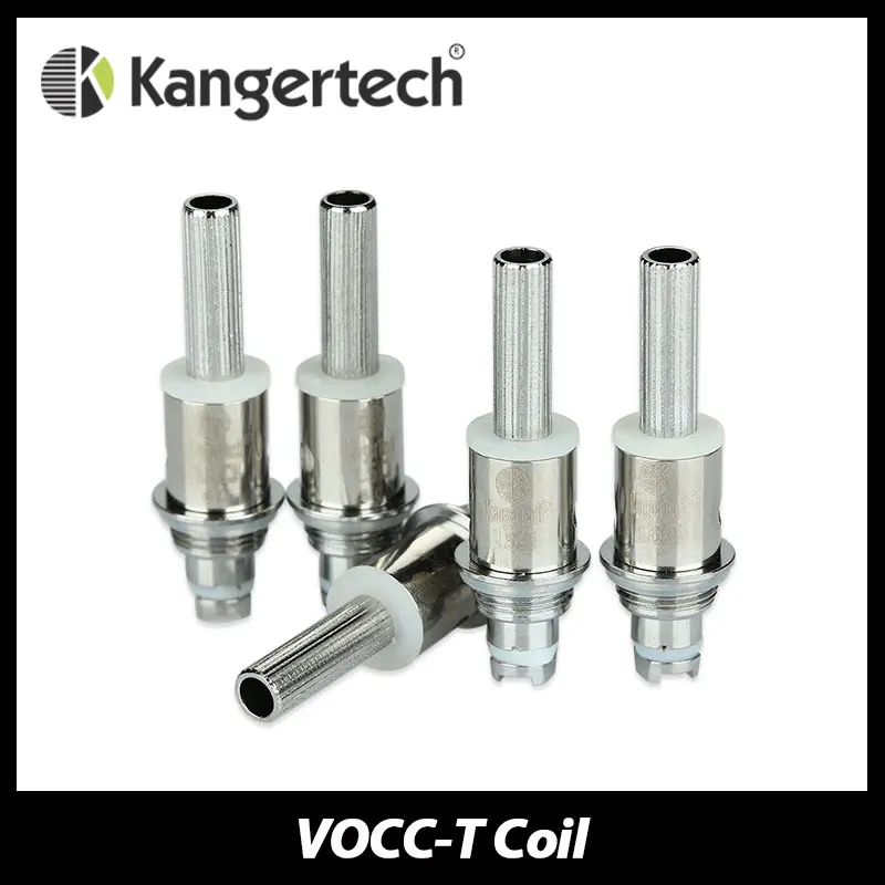 5 шт. катушка KangerTech для атомайзера головка TOPTANK EVOD/EMOW/Mini Protank 3/AeroTank/аэротанк