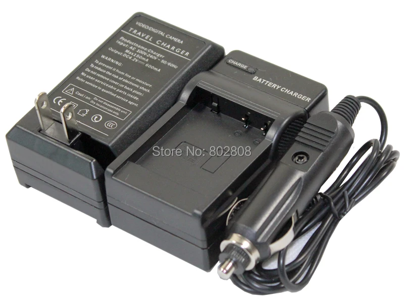 New BTBAI AC/DC Wall+Car Battery Charger for LI-20B LI20B AZ-1 AZ1 AZ2 AZ-2 Zoom Digital Model 2004 Camera | Электроника