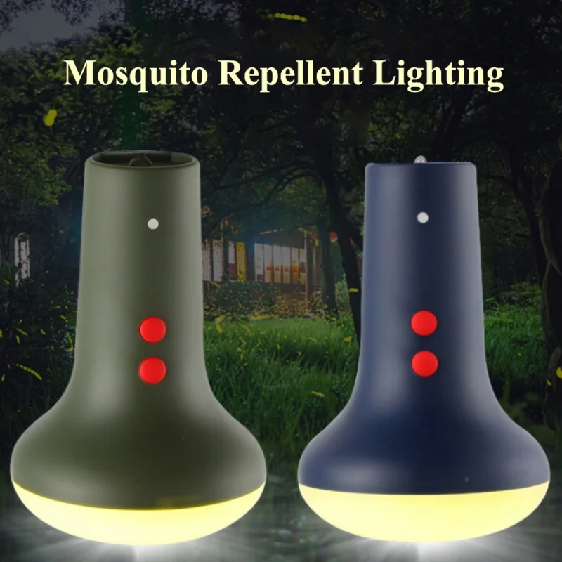 

LED Mosquito Repellent Bulb Tent Mosquito Killer Lamp USB Charging Insect Killer Lamp Outdoor Camping Night Sleeping Lamps