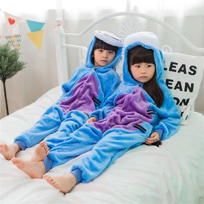 

Children Donkey Kigurumi Pajama Kid Boy Girl Anime Overall Tiger Pijama Onesie Onepiece Baby Animal Sleepwear Cosplay