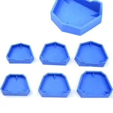 Dental silicone rubber tray base impression mould gypsum base oral model base