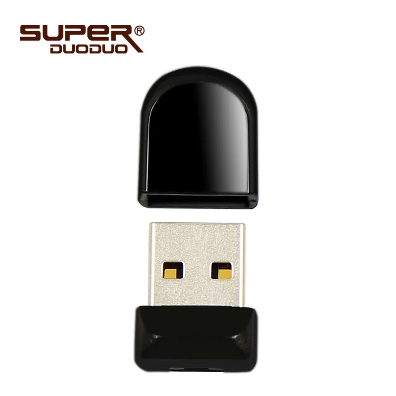 Новинка 2018 миниатюрная USB флешка 8 ГБ 16 супер мини черный Флешка 32 Гб флеш
