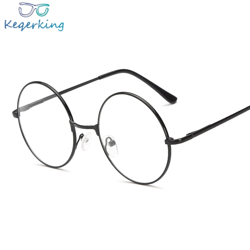 Винтажные круглые очки, очки, модные женские прозрачные оптические оправы для глаз, оправа для очков в консервативном стиле, поддельные очки CA-96